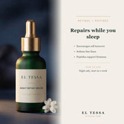 EL TESSA Night Repair Serum for Dull, Tired Skin - key ingredients and how to use