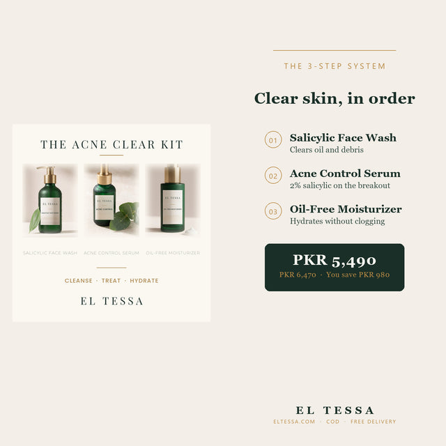 EL TESSA Acne Clear Kit — 3-Step