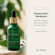 EL TESSA Acne Serum for Pimples - 2% Salicylic Acid - key ingredients and how to use