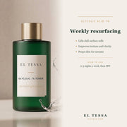EL TESSA Glycolic Acid 7% Toner for Skin Texture - key ingredients and how to use