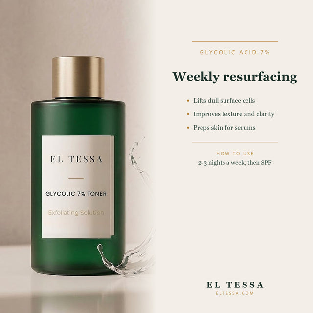 EL TESSA Glycolic 7% Toning Solution