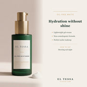 EL TESSA Oil Free Moisturizer for Oily Skin - key ingredients and how to use