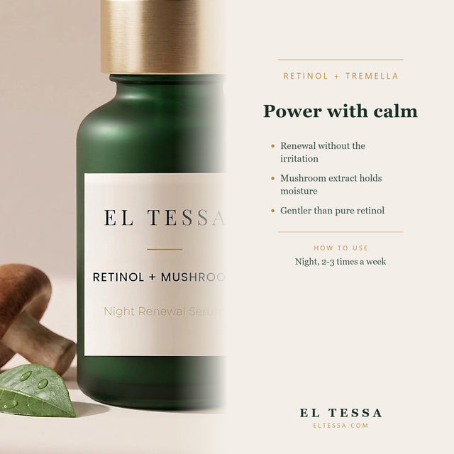 EL TESSA Retinol + Mushroom Serum