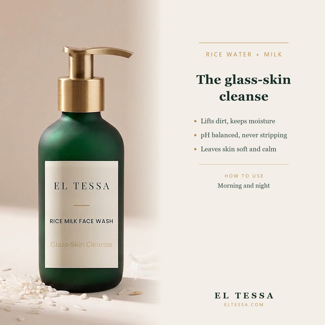 EL TESSA Rice Milk Face Wash