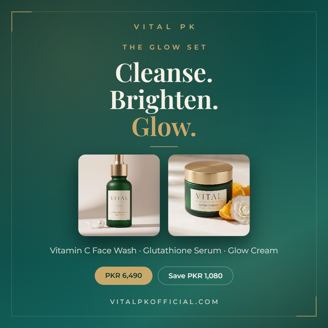 ELTESSA Glow Set — Wash + Serum + Cream